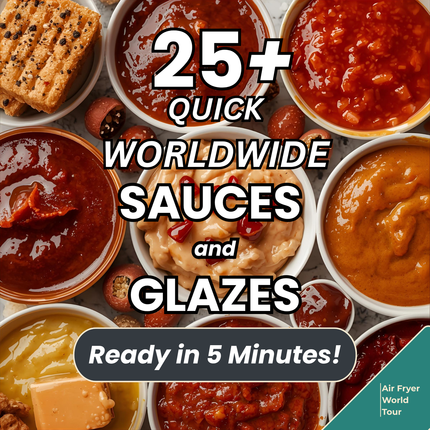 25+ Quick WORLDWIDE SAUCES and GLAZES