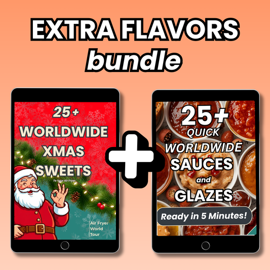 EXTRA FLAVORS bundle: Christmas Sweets + Quick Worldwide SAUCES and GLAZES
