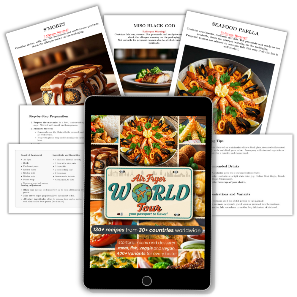 Air Fryer World Tour - Cookbook